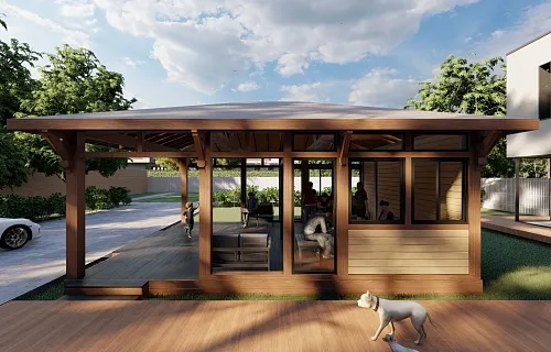 Застекленная беседка ГРАФСКАЯ ПРИСТАНЬ — Фото 6