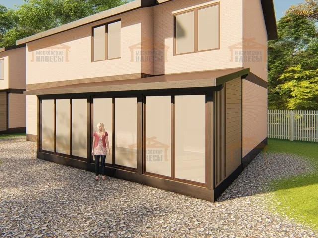 Застекленная беседка ЮНОНА 2.0 — Фото 3