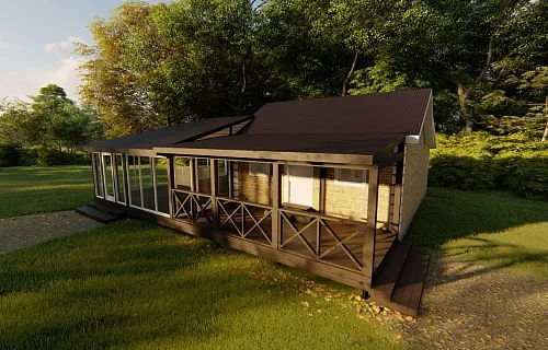 ВЕРАНДА К ДОМУ РЕЗИДЕНЦИЯ — Фото 3