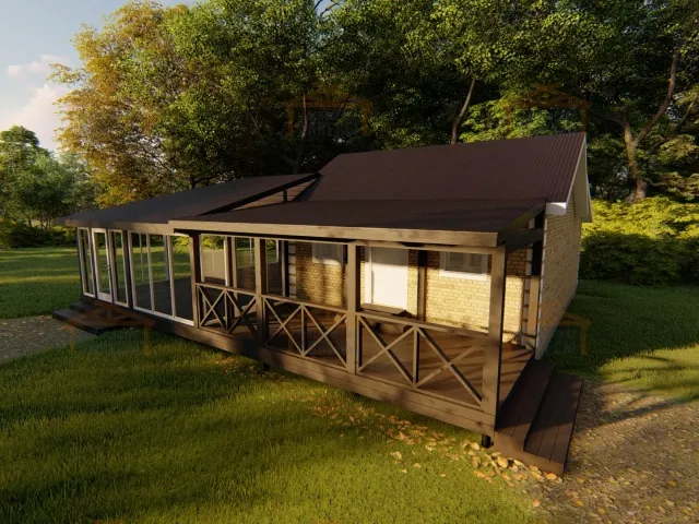 ВЕРАНДА К ДОМУ РЕЗИДЕНЦИЯ — Фото 3