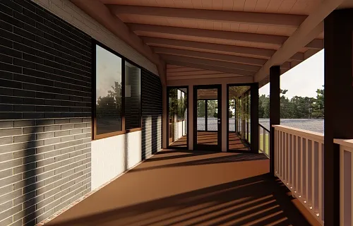 ВЕРАНДА К ДОМУ РИЧМОНД — Фото 5