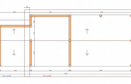 Навес для двух машин с хозблоком ФЭМИЛИ 2.0 — Фото 5