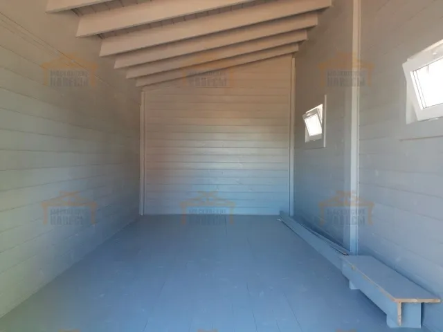 Навес для двух автомобилей с хозблоком КАРЕЛИЯ 2.0 — Фото 5