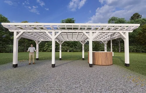 Навес-беседка НЕАПОЛЬ — Фото 5