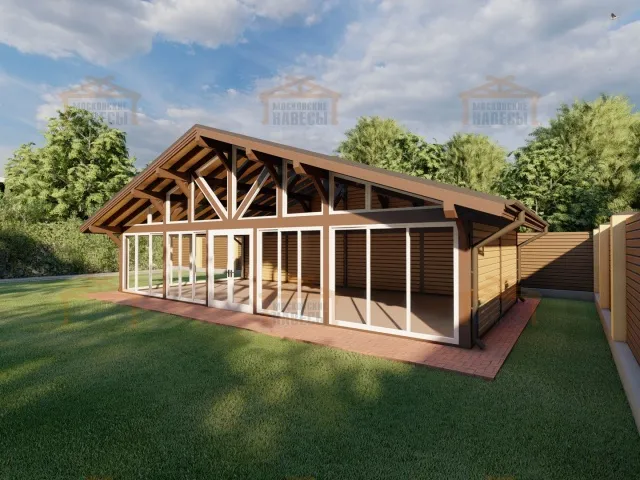 Застекленная беседка КОСМОС — Фото 4