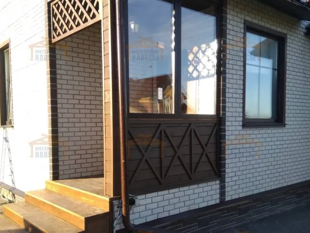 ВЕРАНДА К ДОМУ ЛЕСНАЯ — Фото 5