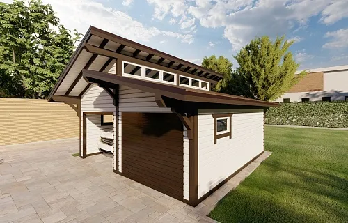 ГАРАЖ ДЛЯ ДВУХ АВТО СО ВТОРЫМ СВЕТОМ ФИЛАДЕЛЬФИЯ — Фото 8