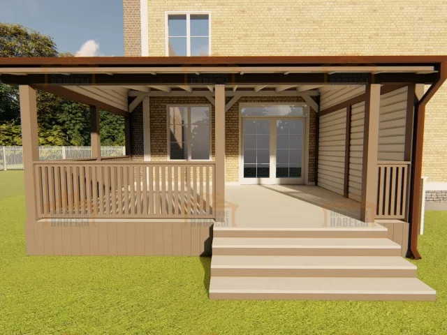 ВЕРАНДА К ДОМУ РОСИНКА — Фото 6