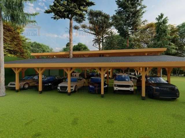 Навес для много машин РЕНЕССАНС — Фото 7