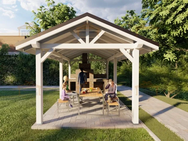 Навес для барбекю ПЕНСИЛЬВАНИЯ — Фото 2