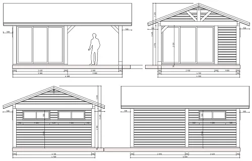 Застекленная беседка БУРЕВЕСТНИК 2.0 — Фото 14