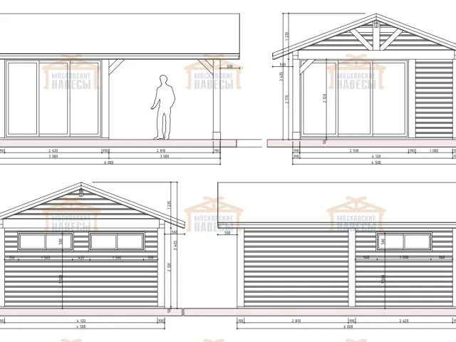 Застекленная беседка БУРЕВЕСТНИК 2.0 — Фото 14
