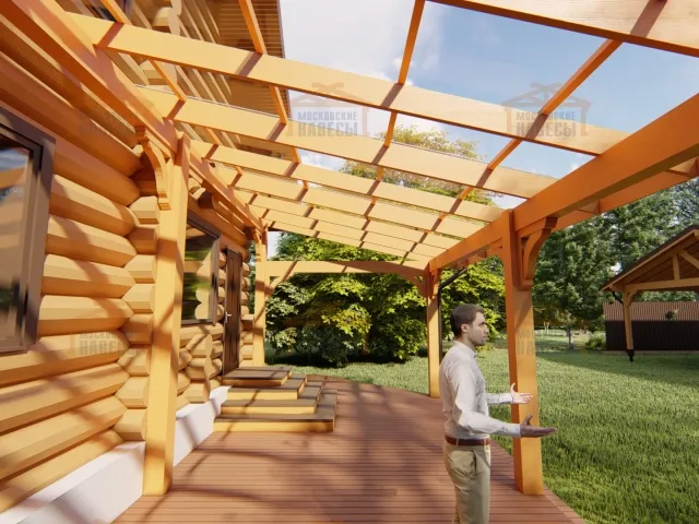 ВЕРАНДА К ДОМУ САМПИ — Фото 4