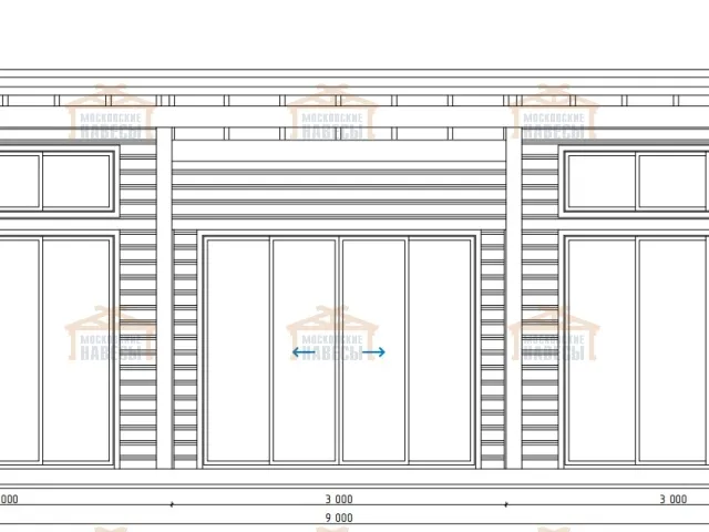 Застекленная беседка КАМЕЯ — Фото 7