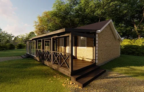 ВЕРАНДА К ДОМУ РЕЗИДЕНЦИЯ — Фото 5