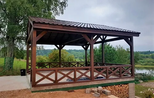 Навес для двух машин ПРОВАНС — Фото 3