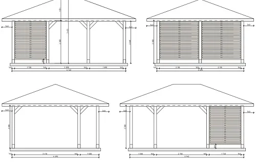 НАВЕС-БЕСЕДКА АРИАДА — Фото 8