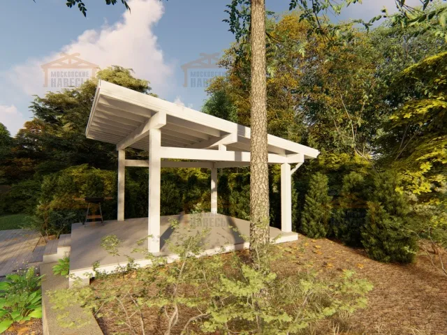 НАВЕС-БЕСЕДКА ВЕРСАЛЬ — Фото 6