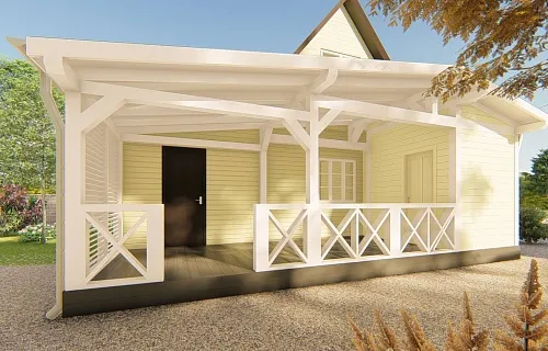 ВЕРАНДА К ДОМУ МАКСИМА — Фото 4