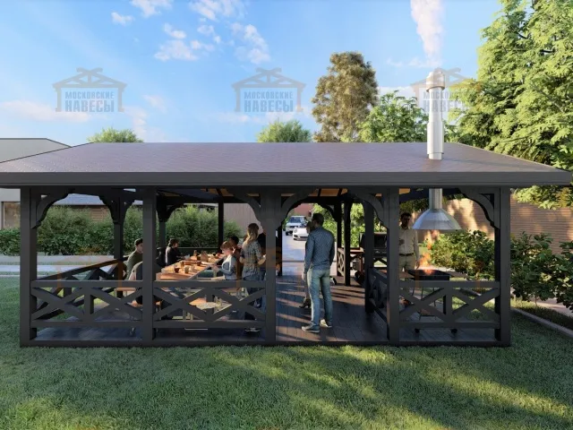Навес для барбекю ЛУИЗИАНА — Фото 9