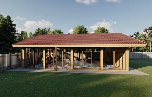 Застекленная беседка АКВАТОРИЯ — Фото 2