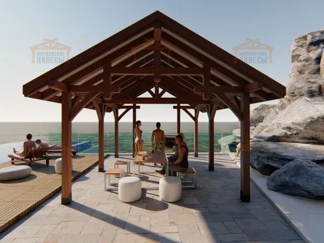 ФАХВЕРК-НАВЕС КРАСНАЯ ПОЛЯНА — Фото 6