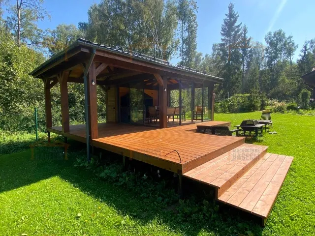 Застекленная беседка АДМИРАЛ 2.0 — Фото 2