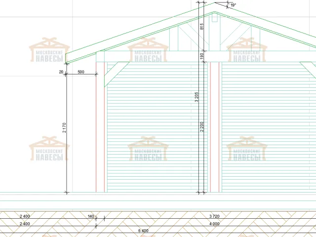 НАВЕС-БЕСЕДКА КАМИЛЛА — Фото 4