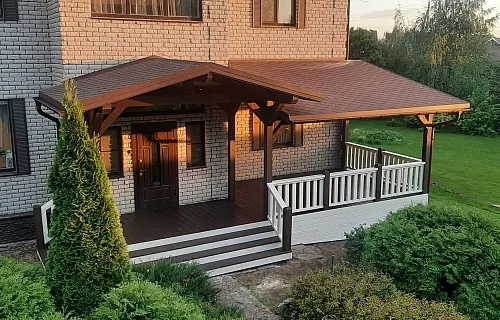 ВЕРАНДА К ДОМУ ГРАЦИЯ — Фото 1