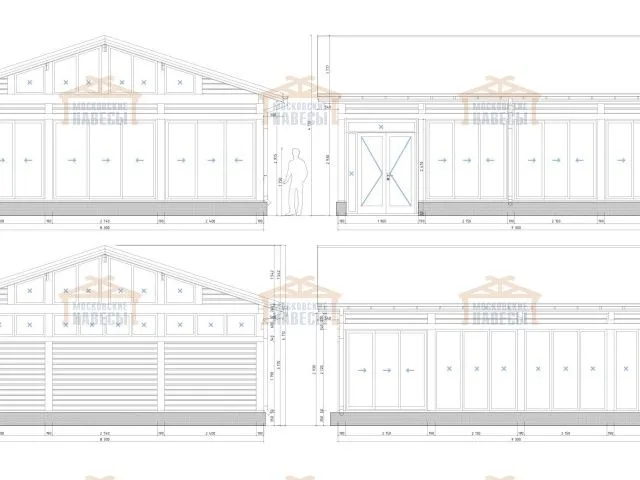 Застекленная беседка ЛЮМИОН — Фото 7