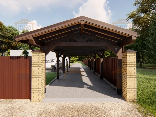 Навес для машин КОРРИДА — Фото 5