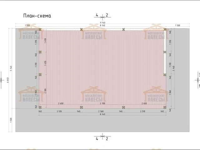 НАВЕС-БЕСЕДКА СИМФОНИЯ — Фото 7