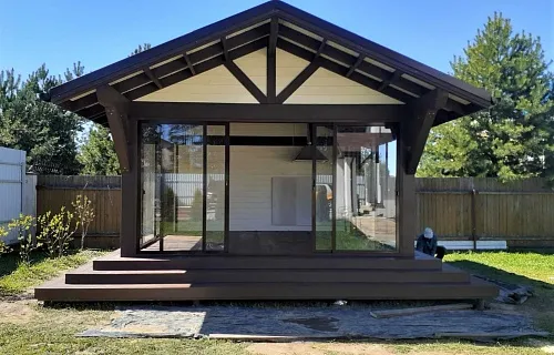 Застекленная беседка МОНТАНА 3.0 — Фото 2