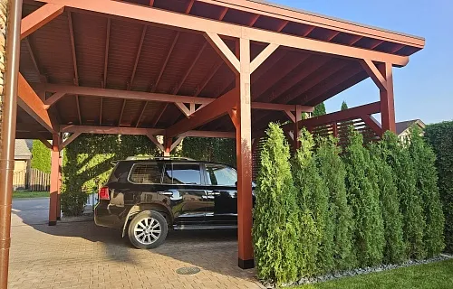 Навес для автомобилей МЕРИДИАН — Фото 9