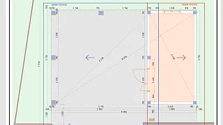 Навес для двух машин с хозблоком КОНАКОВО 3.0 - миниатюра