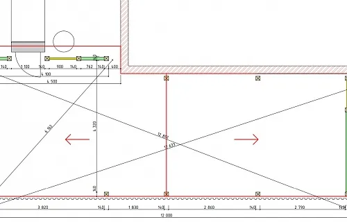 Навес для двух автомобилей с хозблоком КОЛОРАДО — Фото 8