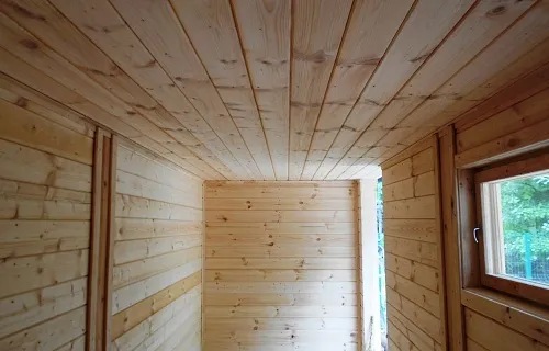 Деревянный навес для машин с хозблоком ЛИНКОЛЬН — Фото 5