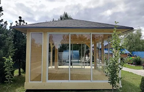 Застекленная беседка АДМИРАЛ — Фото 3