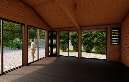 Застекленная беседка АНГЛИЙСКАЯ 2.0 — Фото 5