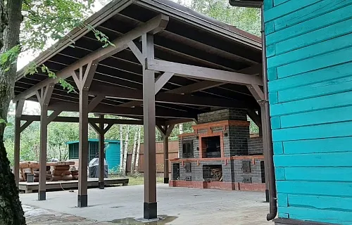 НАВЕС ДЛЯ БАРБЕКЮ НОРМАНДИЯ MAXI — Фото 2