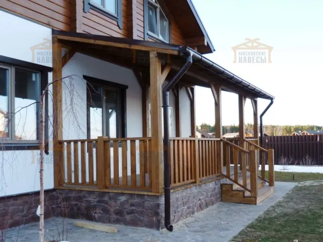 ВЕРАНДА К ДОМУ АЛЬФА — Фото 2