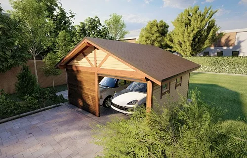 ГАРАЖ ДЛЯ ДВУХ АВТО ПАМИР — Фото 2