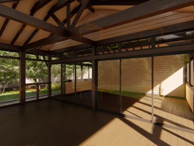 Застекленная беседка ГРАФСКАЯ ПРИСТАНЬ XL — Фото 6