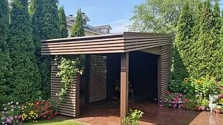 НАВЕС-БЕСЕДКА ЛАВАНДА - миниатюра