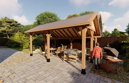 НАВЕС-БЕСЕДКА АЛЛЕГРО — Фото 2