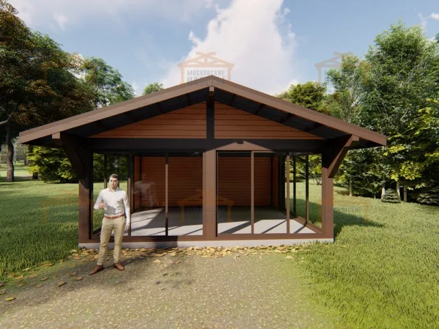 Застекленная беседка МОНТАНА MAXI — Фото 5