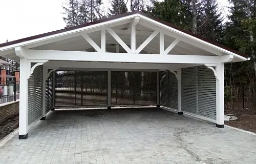 Навес для двух машин НАПОЛЕОН 2.0 — Фото 4