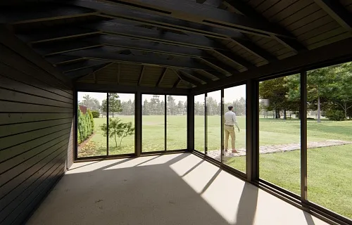 Застекленная беседка ЧАЙКА 2.0 — Фото 9