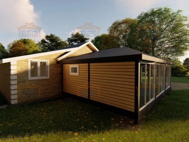 ВЕРАНДА К ДОМУ РЕЗИДЕНЦИЯ — Фото 4