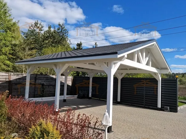 Навес для двух машин КАНТРИ — Фото 2